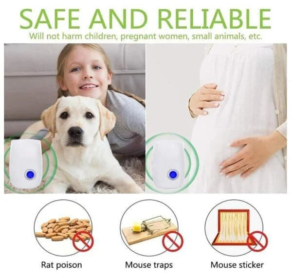 Newest Upgraded Pest Control Ultrasonic Repellent - LAST DAY SALE 60%OFF