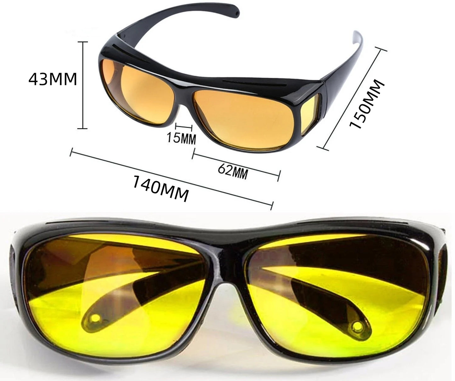 Headlight Glasses with "GlareCut" Technology (Drive Safely at Night) - Hot Sale 50%