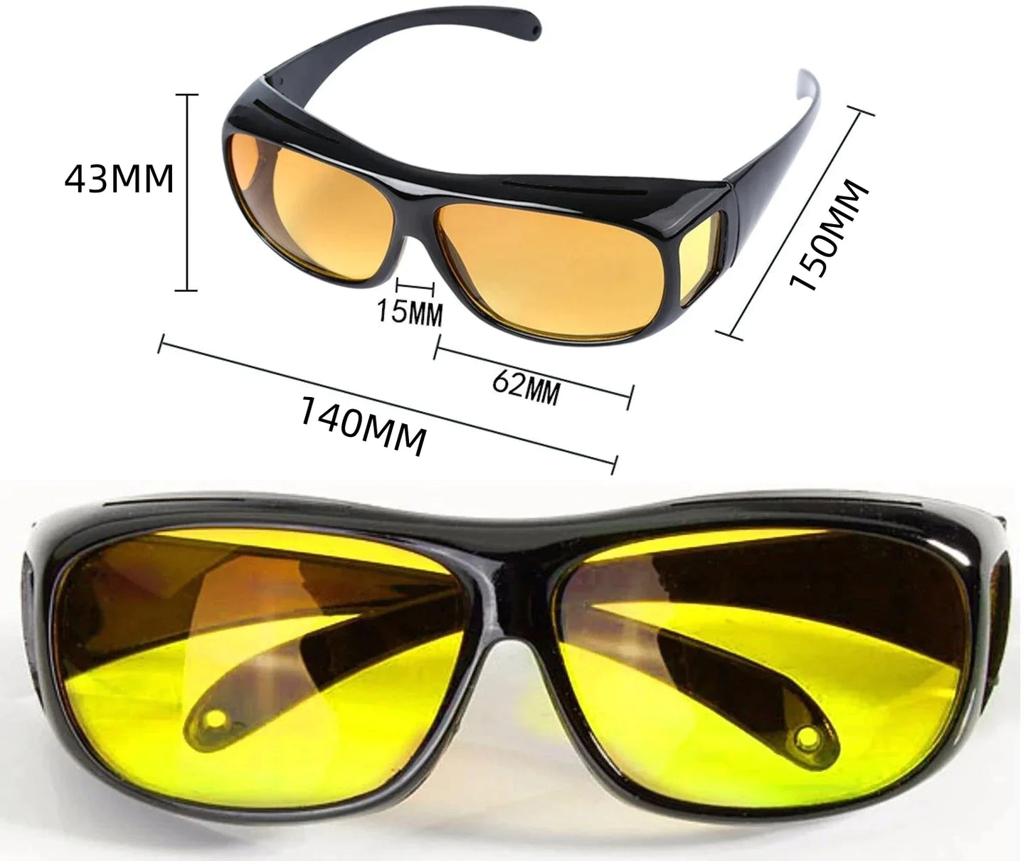 Joyhnny Headlight Glasses with "GlareCut" Technology (Drive Safely at Night) - Last Day Promotion 75% OFF