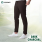 FlexComfy - Men's High Waist Straight Fit Stretch Khakis