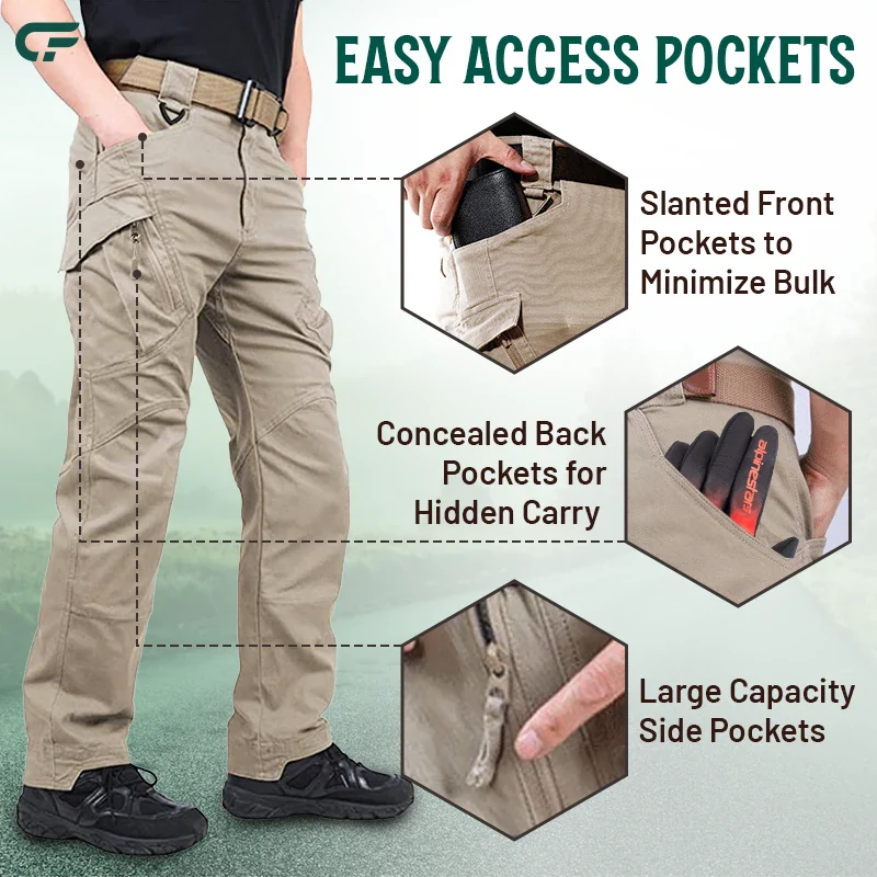 FlexCamo - Tactical Waterproof Pants