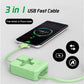 3 in 1 Data Line Fast Charging Line Storage Box