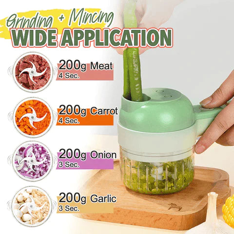 4 in 1 Multi-function Cordless Food Processor - 2024 New Year Sale Off 50%