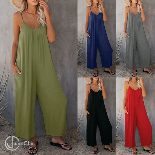 JumpChic - Ultimate Flowy Jumpsuit with Pockets