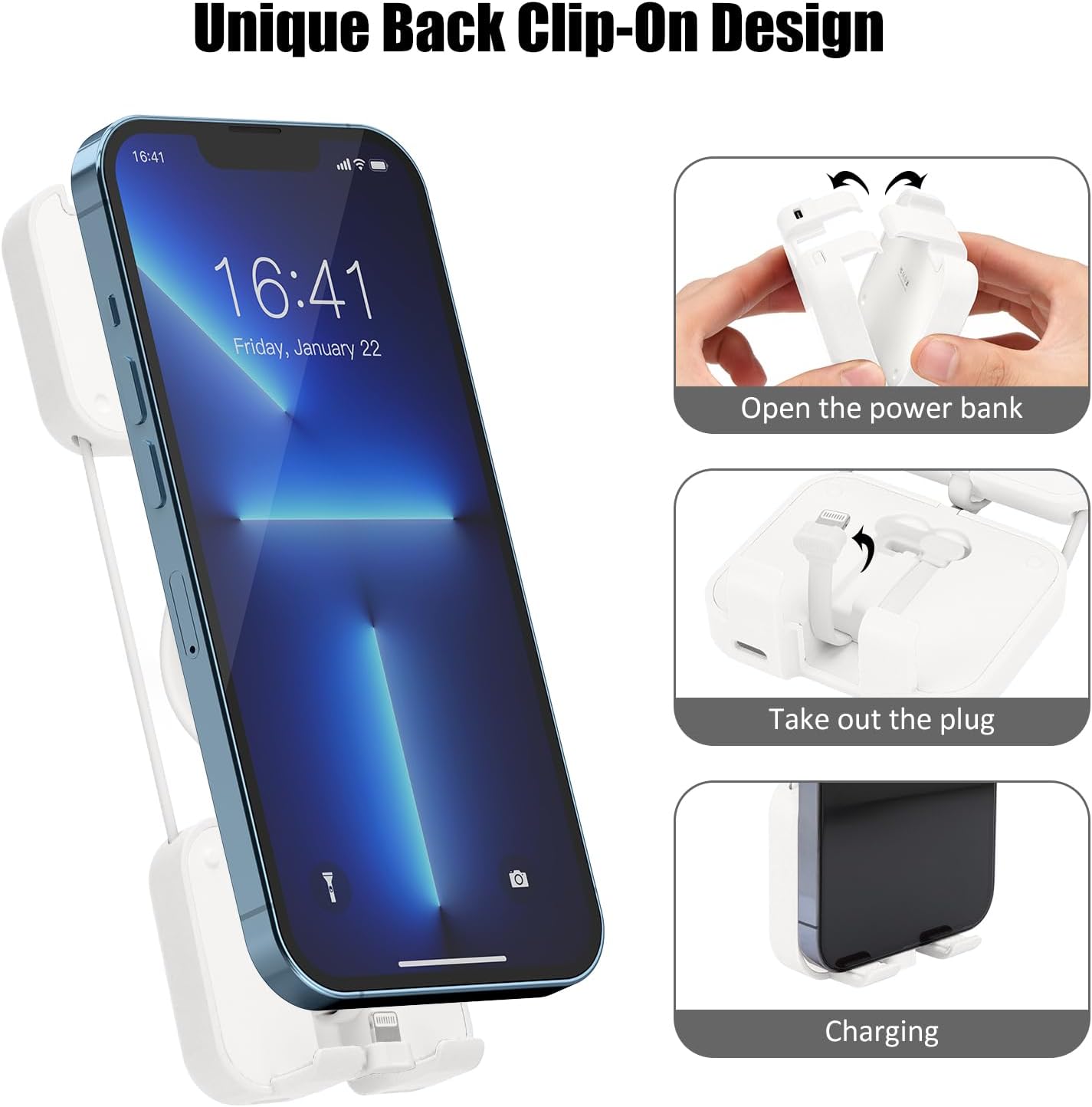 Portable Wireless Charging Treasure Mobile Phone Holder