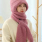 Photographw Integrated Ear Protection Windproof Cap Scarf