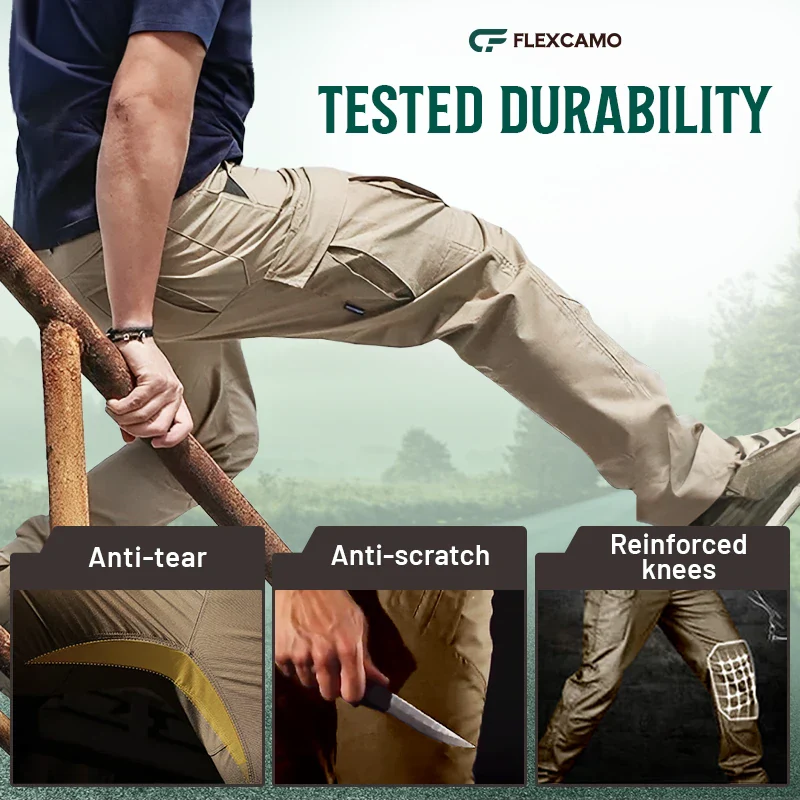 FlexCamo - Tactical Waterproof Pants - LAST DAY SALE 70% OFF