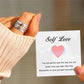 Self Love Spinner Heart Ring - Promotion 49% OFF