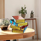 Stained Glass Stacked Books Lamp