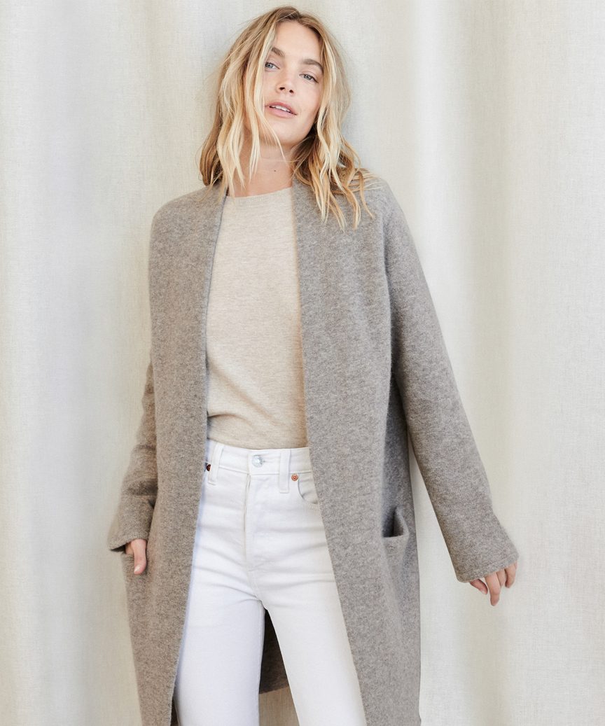 Long Patch Pocket Sweater Coat (LAST DAY 50% OFF - Vip Shipping Only TODAY )