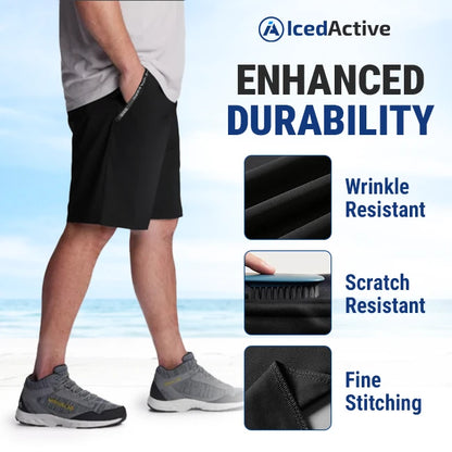 IcedActive - Unisex Ice Silk Quick Drying Stretch Shorts - Hot Sale 50% Off