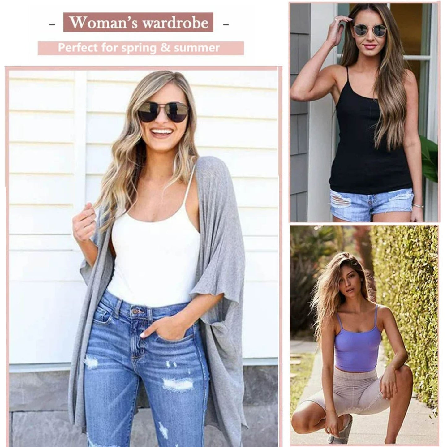 Tank With Built-In Bra - HOT SALE NOW 49% OFF