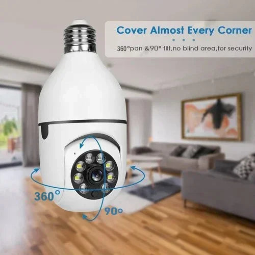 Wireless Wifi Light Bulb Camera Security Camera - Last Day Promotion