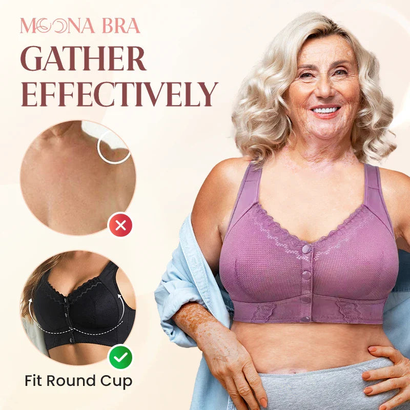 New Front Closure Breathable Bra for Seniors - Hot Sale 50% Off