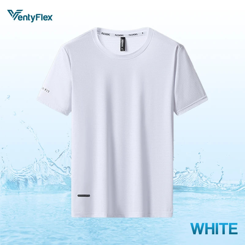 VentyFlex - Ice Silk Stretchy Breathable Mesh T-Shirt - Hot Sale 50% Off