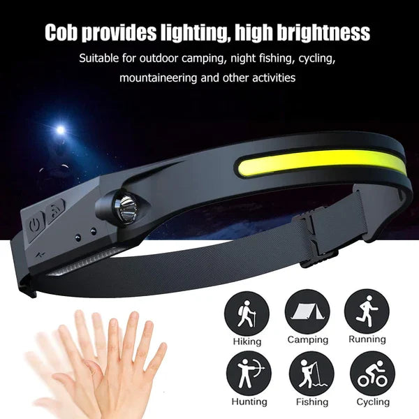 Wave Sensor Movimiento LED Headlight - 49% OFF