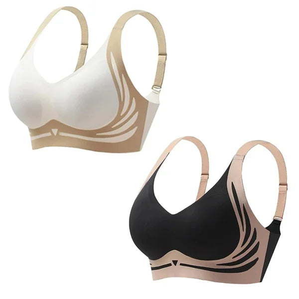 Super gather bra | Wireless Push-up Bra No more sagging breasts - Last Day 49% Off