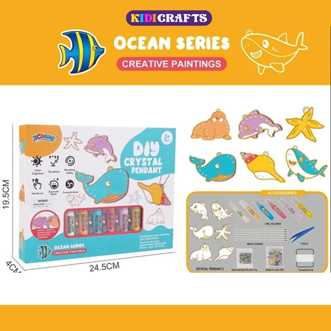 KidiCrafts - Early Christmas Sale - DIY Crystal Paint Arts and Crafts Set