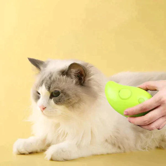 Patented Exclusive Rechargeable Steam Pet Brush