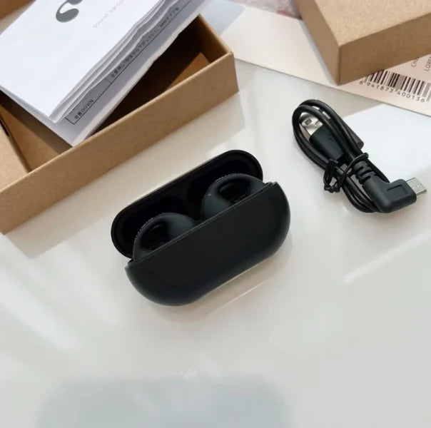 Wireless ear clip bone conduction waterproof headphones