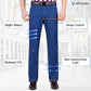 Men's High Waist Straight Fit Stretch Jeans - Hot Sale 50% Off