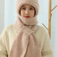 Photographw Integrated Ear Protection Windproof Cap Scarf