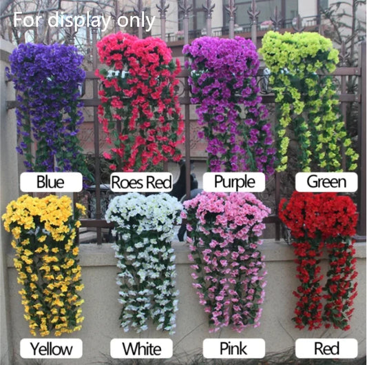 Vivid Artificial Hanging Orchid Bunch ( BUY 5 FREE SHIPPING ) - LAST DAY $9.99