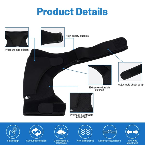 Footpathemed Compression Shoulder Brace - (New Year Hot Sale)