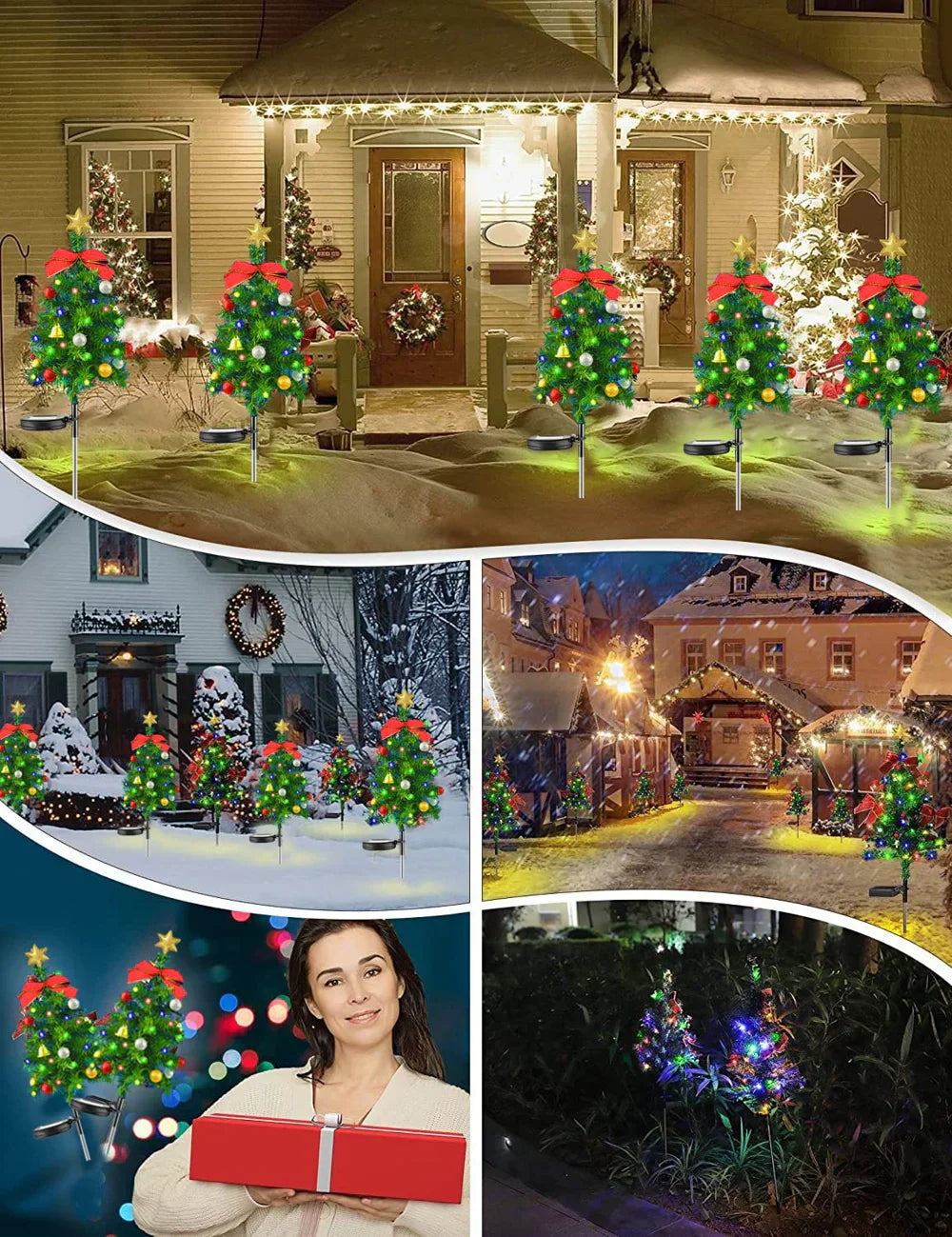 Solar Powered Christmas Tree - 2024 New Sale - Last Day 75%OFF