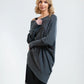 Asymmetric Draped Jumper (Buy 2 Vip Shipping)