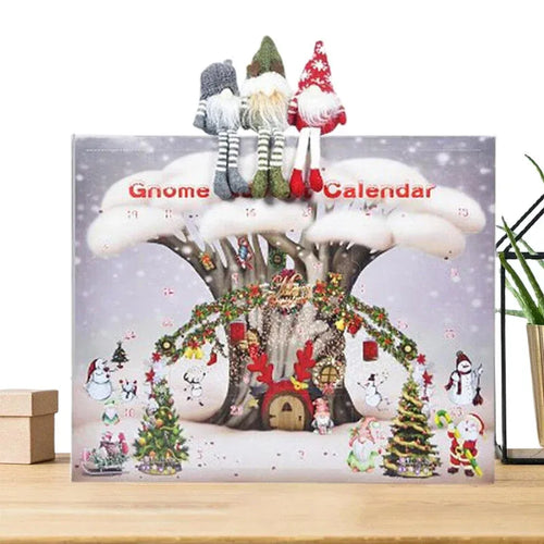 2024 Christmas and Halloween Gnome Advent Calendar