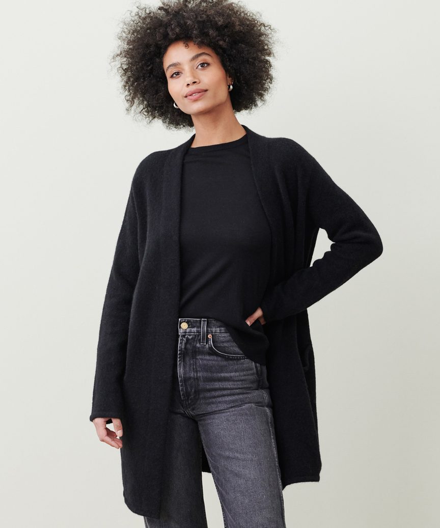 Long Patch Pocket Sweater Coat (LAST DAY 50% OFF - Vip Shipping Only TODAY )