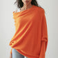 Asymmetric Draped Jumper (Buy 2 Vip Shipping)