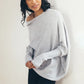 Asymmetric Draped Jumper (Buy 2 Vip Shipping)