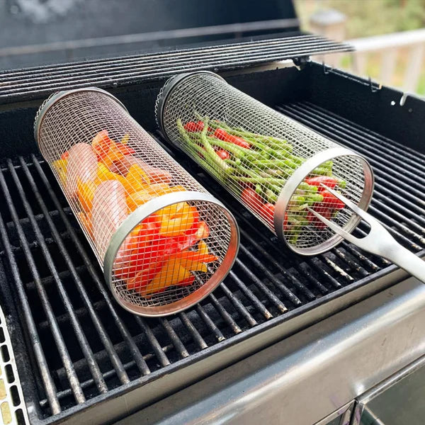 Joyhnny - Rolling Grilling Basket