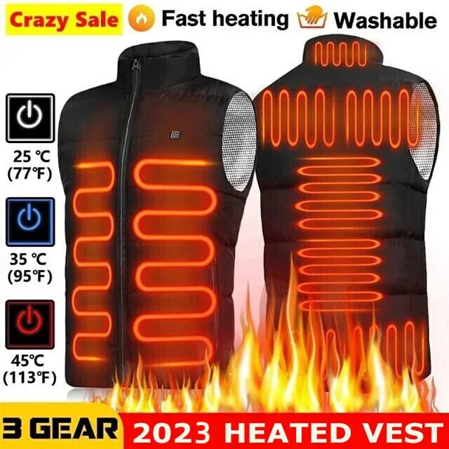 Two-touch LED Controller Heated Vest For Men & Women - LAST DAY 49%OFF