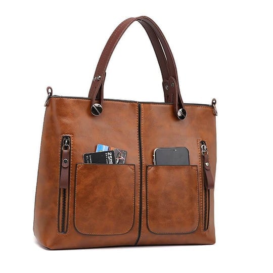 Ladies vintage leather shoulder bag - Hot SALE-49% OFF