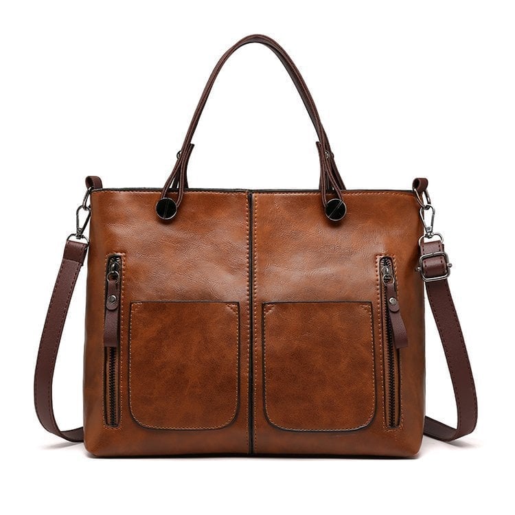 Ladies vintage leather shoulder bag - Hot SALE-49% OFF