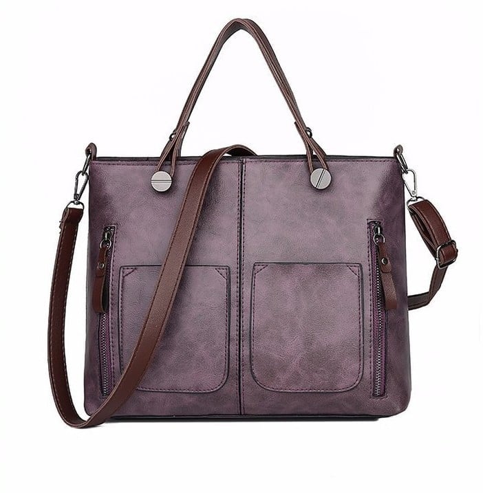 Ladies vintage leather shoulder bag - Hot SALE-49% OFF