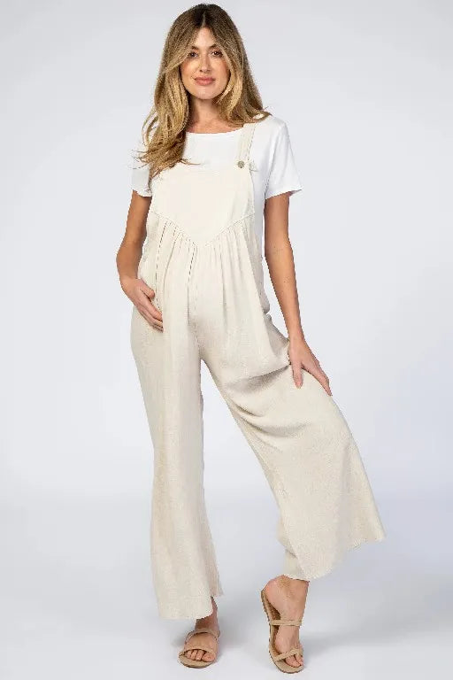 Plus Size Wide Leg Overalls Jumpsuit (Buy 2 Vip Shipping)