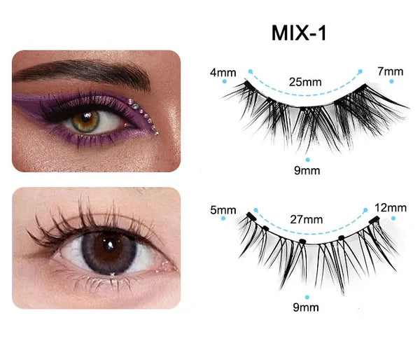 Premium Magnetic Eyelashes | Easy, Quick, Safe!