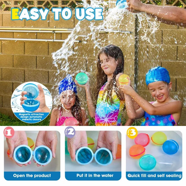 Reusable Self Sealing Water Bomb Balloons - Hot Sale 50% Off