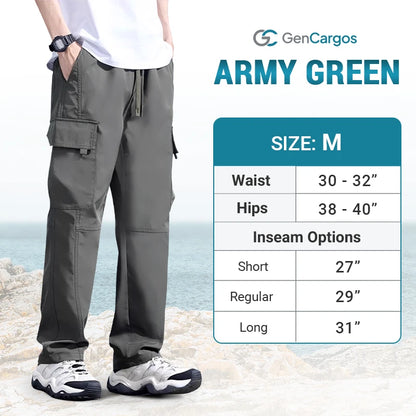 GenCargos - Multi-Pocket Outdoor Active Cargo Pants