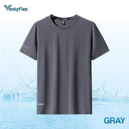 VentyFlex - Ice Silk Stretchy Breathable Mesh T-Shirt - Hot Sale 50% Off