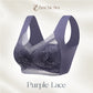 Lace anti-exposure seamless bra