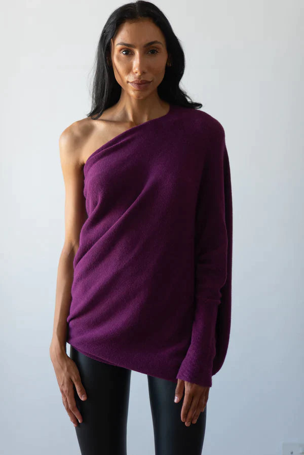 Classics Agave - Asymmetric Draped Jumper - Hot Sale 49% Off