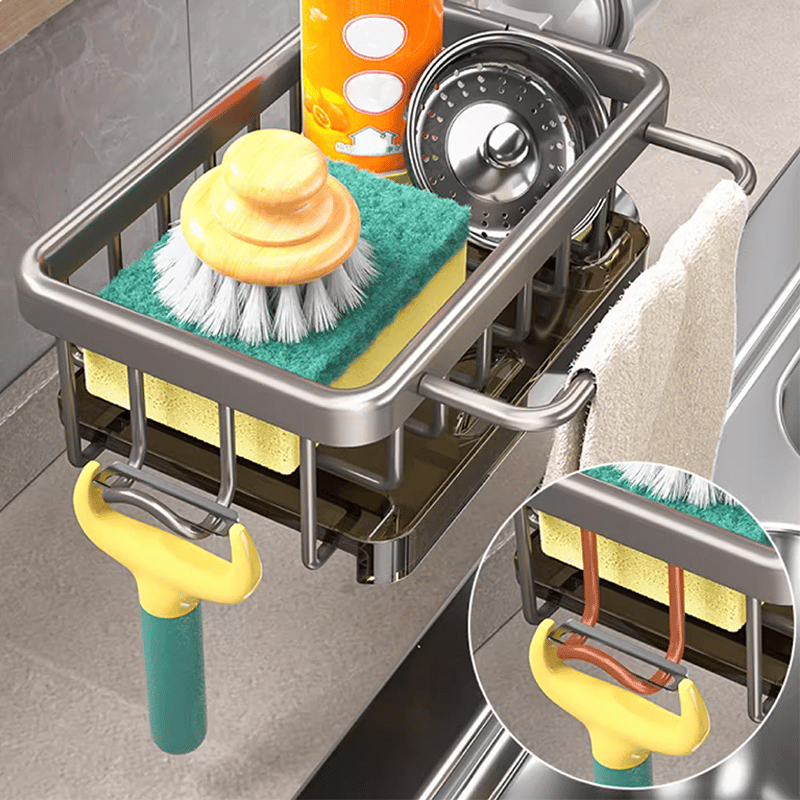 Kitchen Sink Faucet Organizer - (2024 New Arrival)