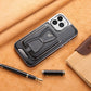 Luxury leather iPhone case with removable magnetic tape - LAST DAY SALE 49% OFF