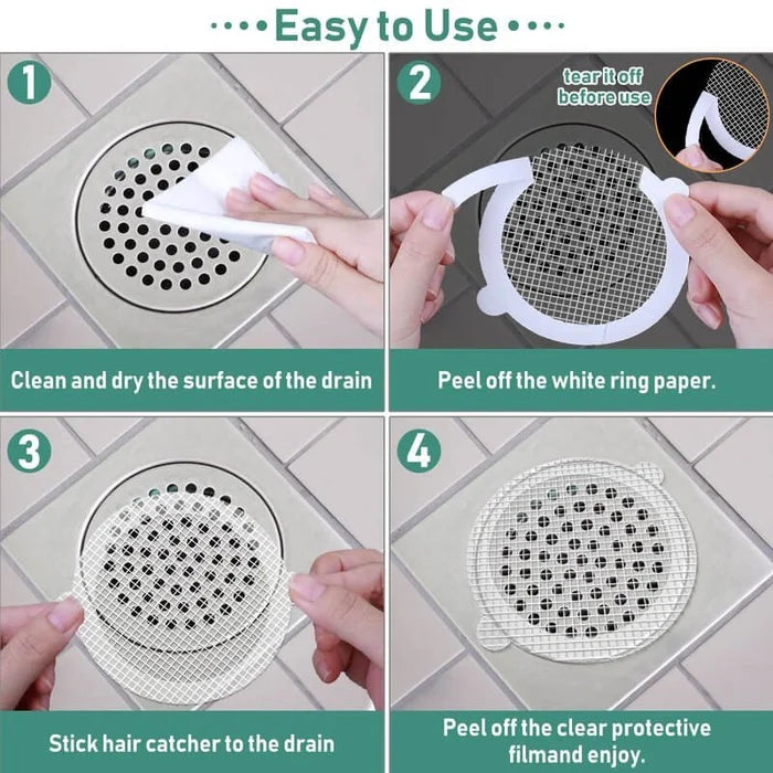 Conquerory - 30 PCS Disposable Shower Drain Hair Catcher - Christmas Hot Sale