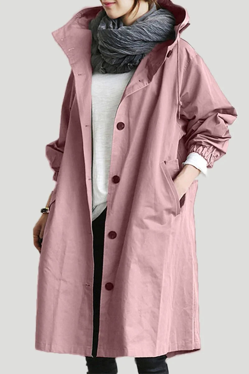 Classics Agave - Hooded Trench Coat - Last Day 49%OFF